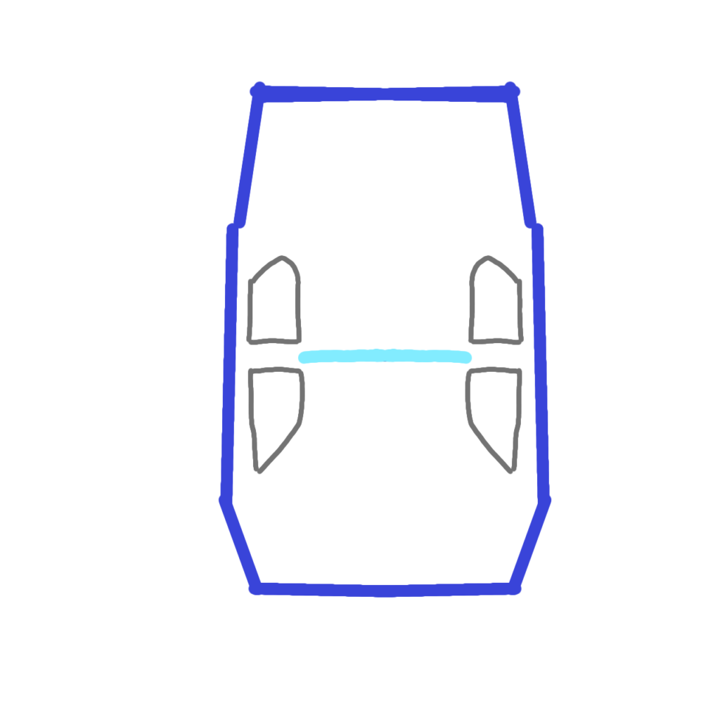 ポール位置のイラスト
