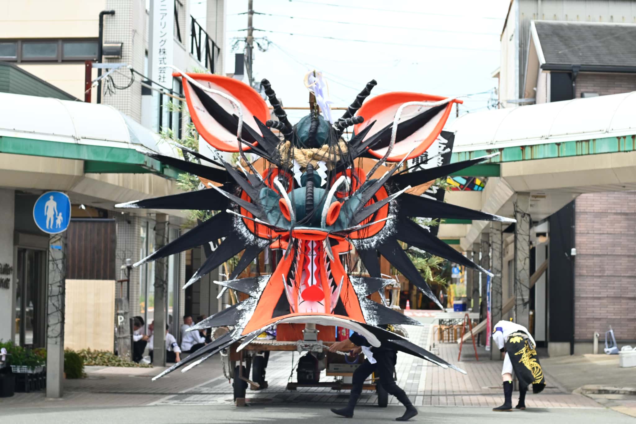 金龍会下里山の顔