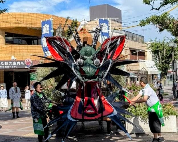 童龍会大蛇山の顔
