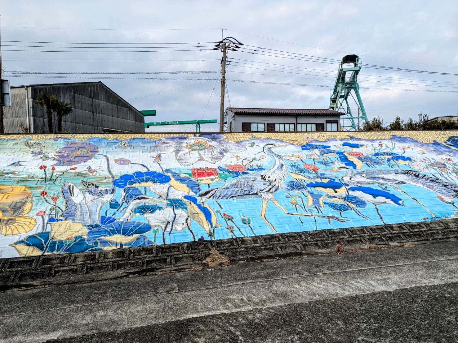 竜宮図の亀と海の生き物