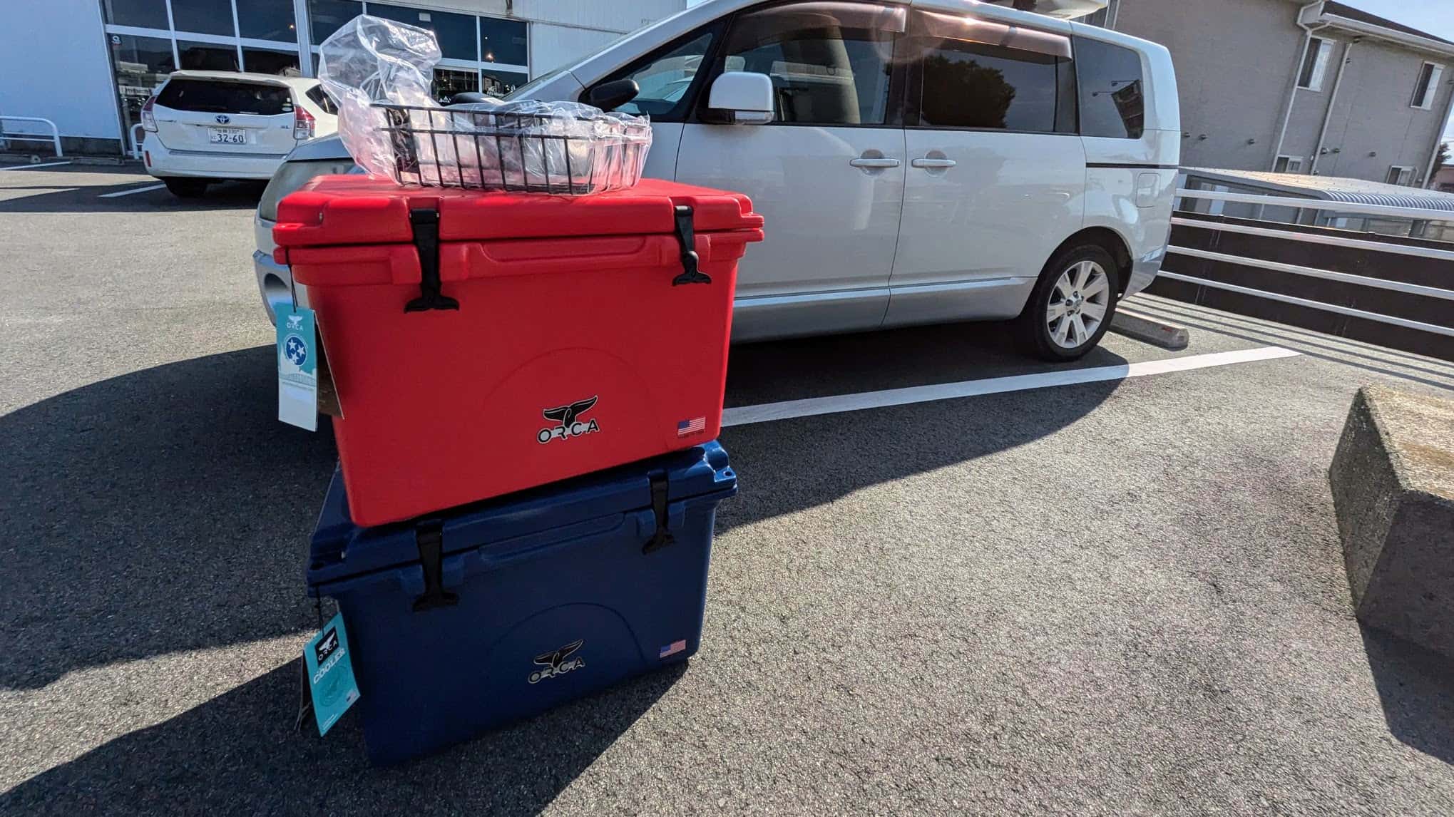 ORCAクーラーボックスの正面