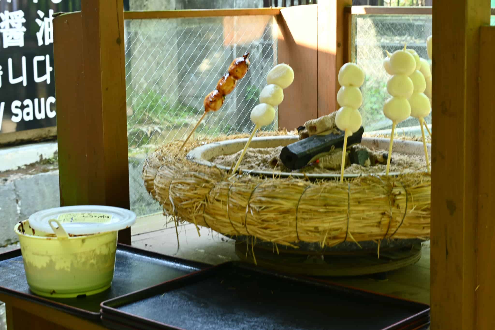 白川水源の串団子