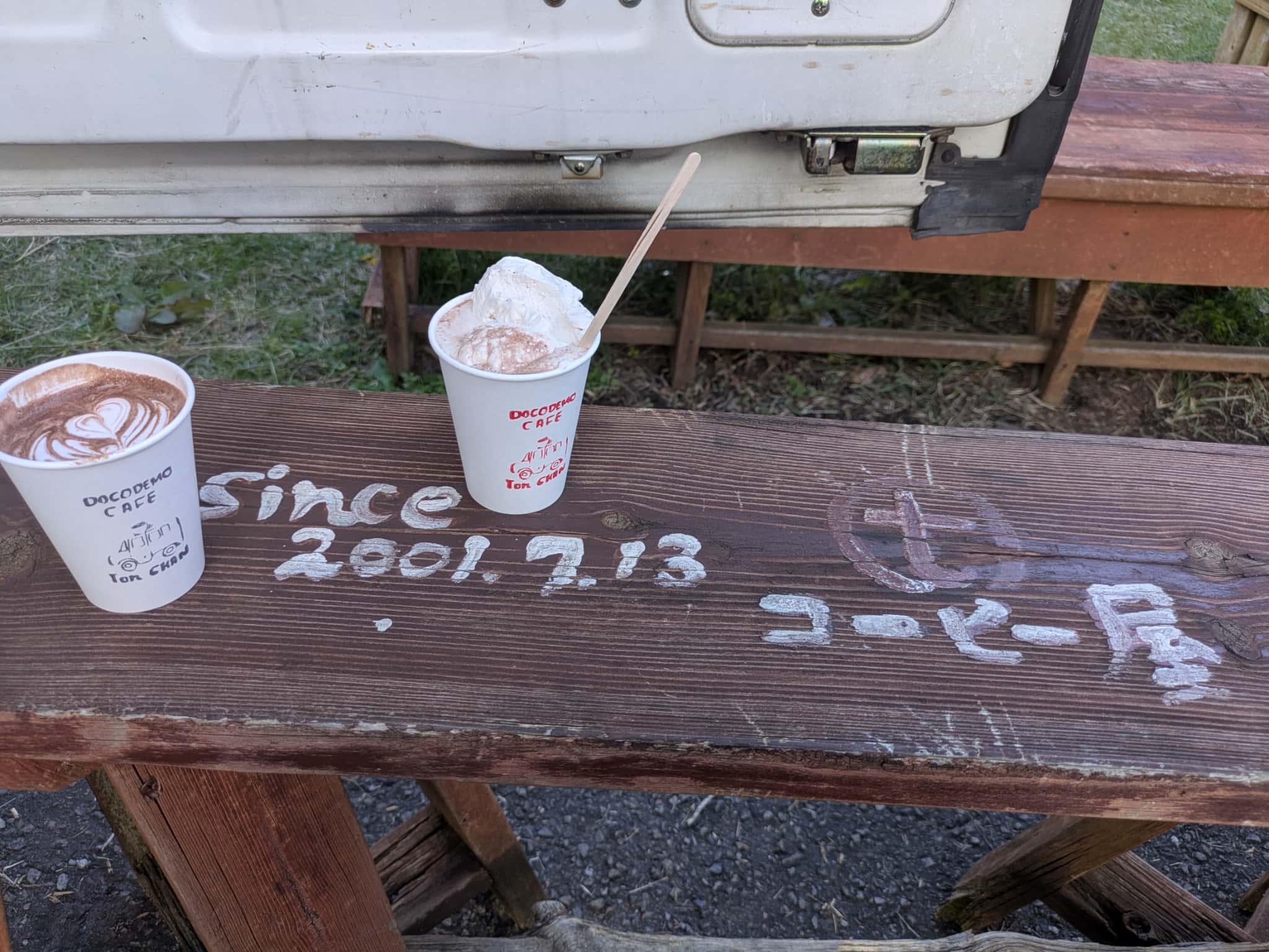 ホットココアとウィンナーココア