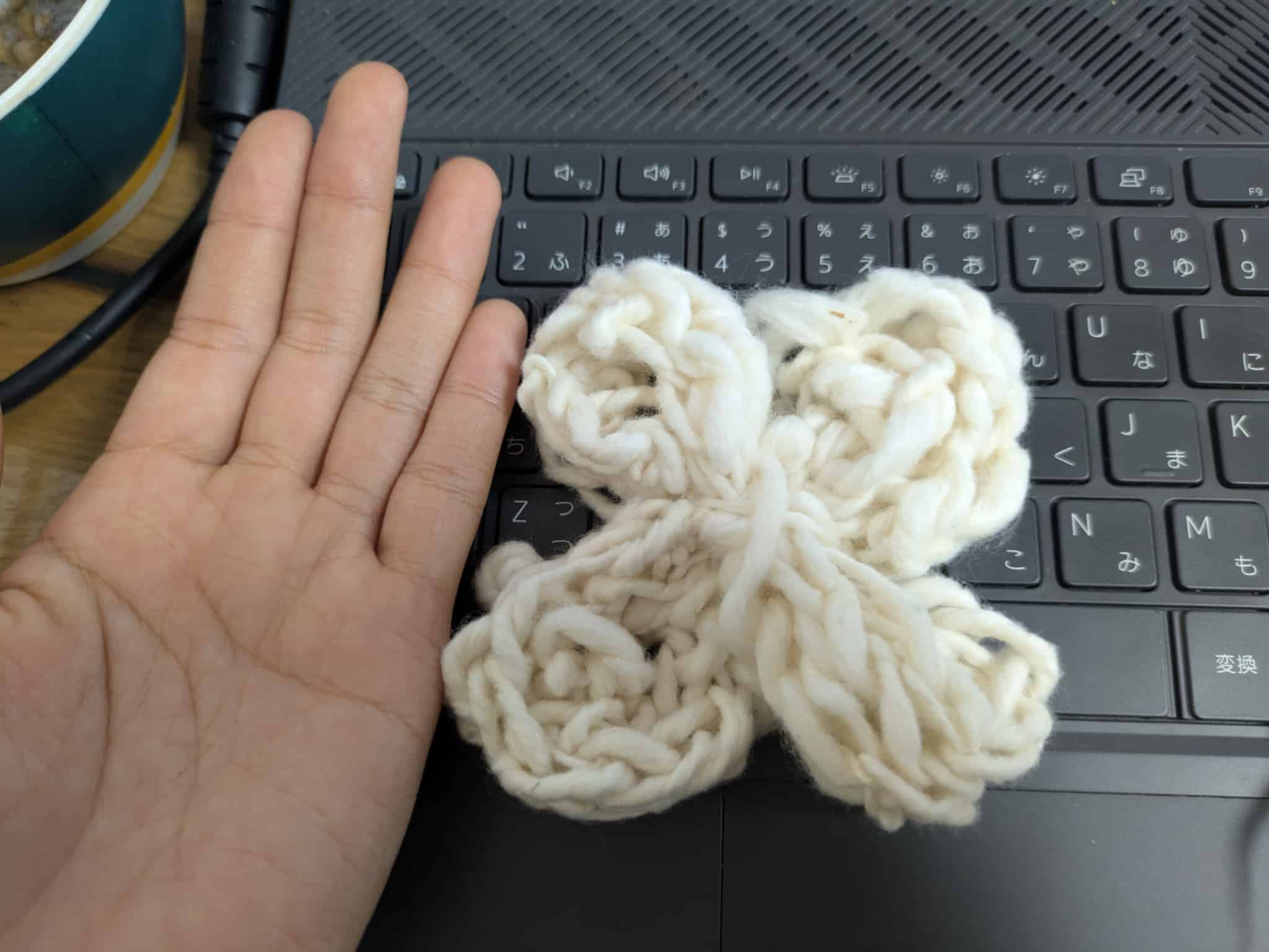 クローバーの置物