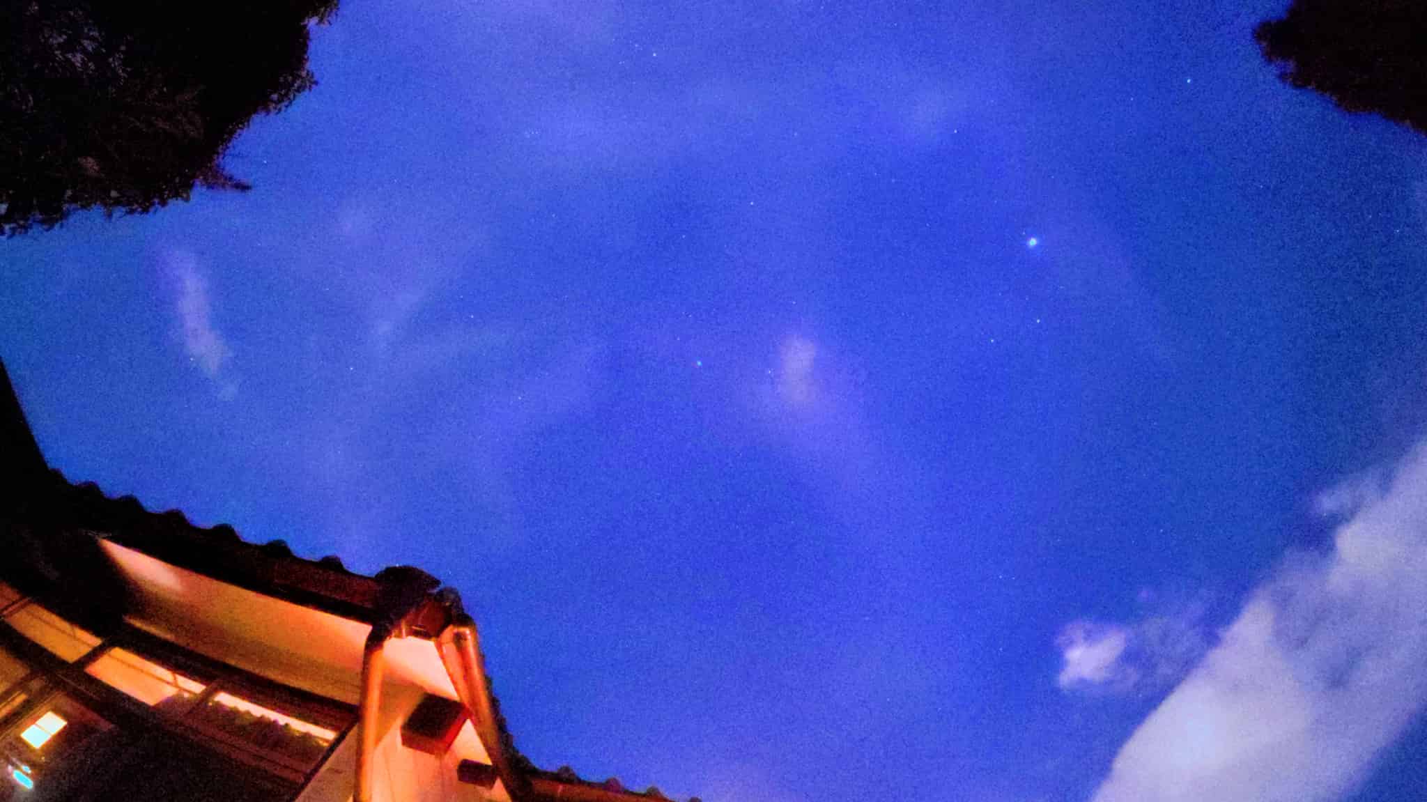 Osmo Nanoで撮影した星空