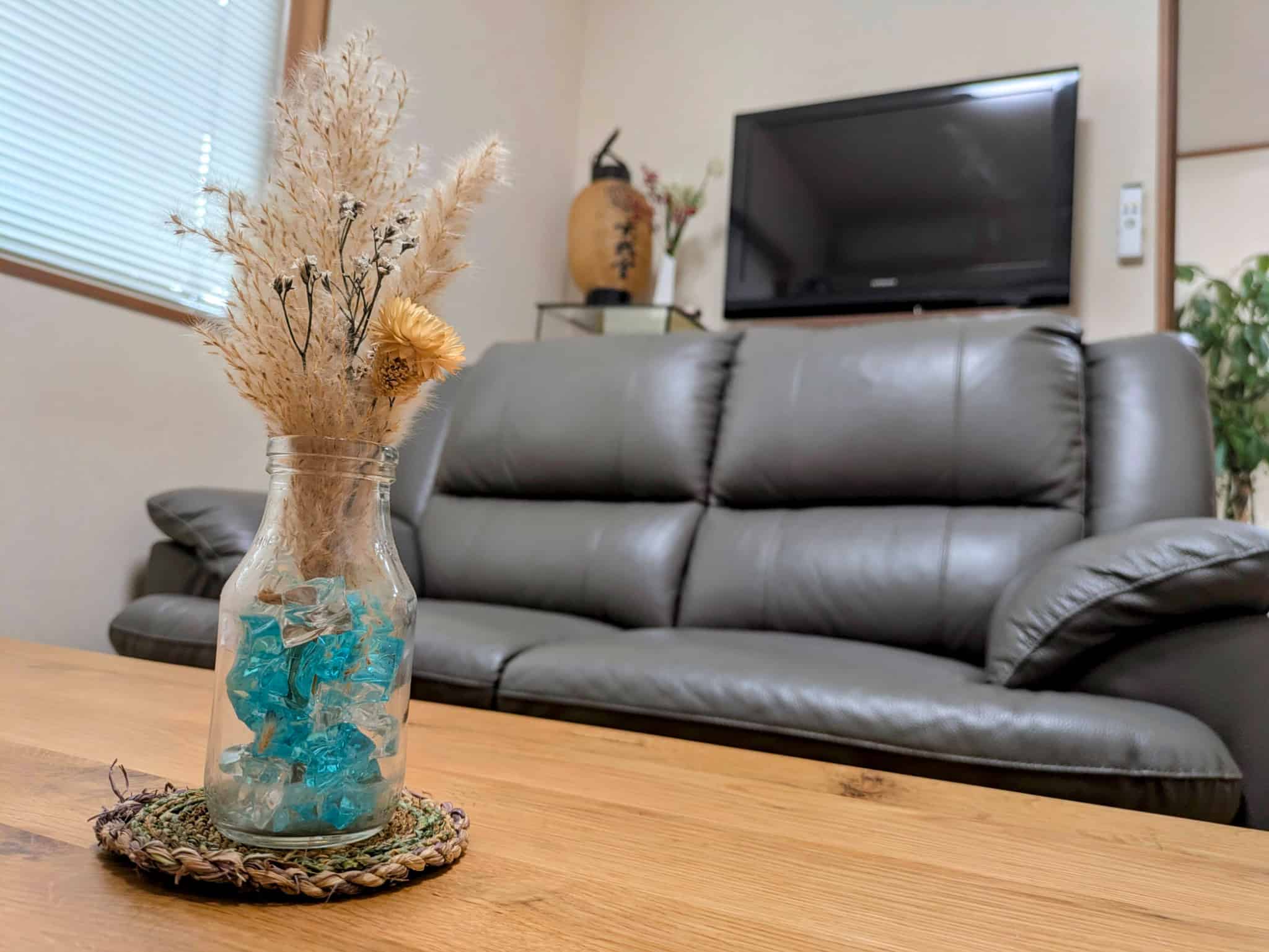 編まないマット＆おしゃれ容器 完成図